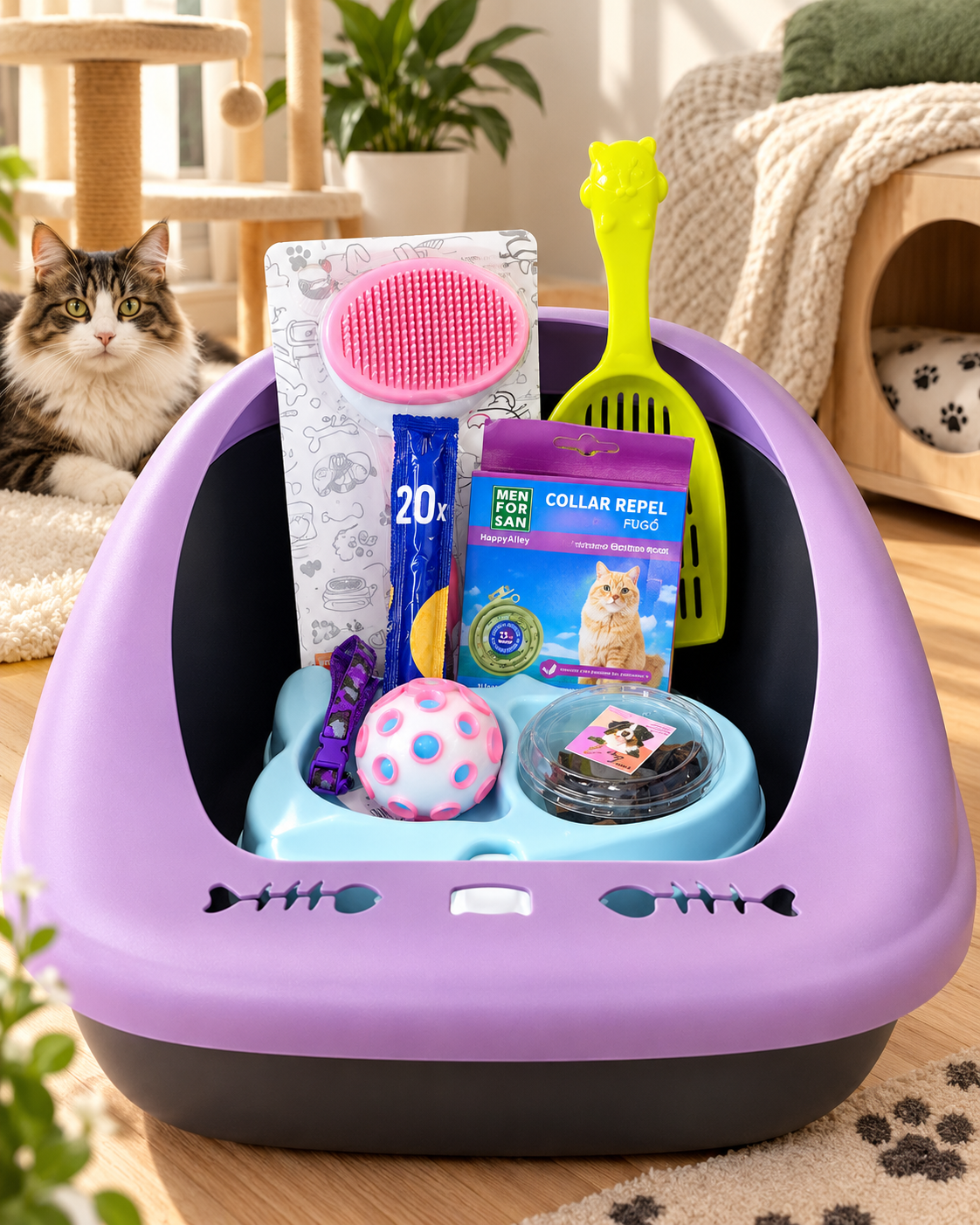 pack l'essentials pour chat